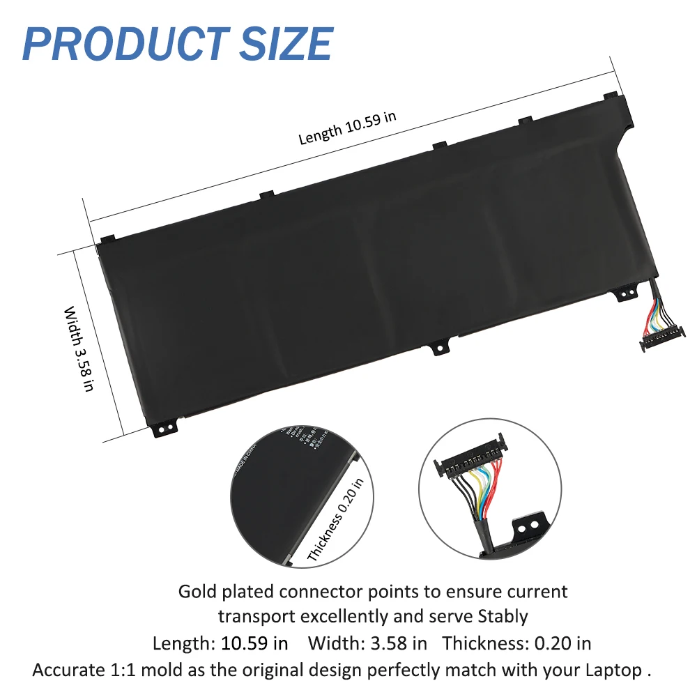 7.64V 7330mAh/56WH HB4692Z9ECW-22A Laptop Battery For Huawei MateBook 14 2020/2021 KLVD-WFH9 MACHD-WFE9 Series