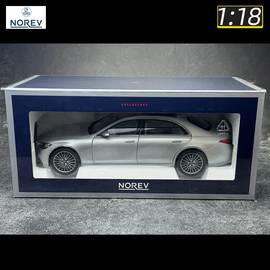 NOREV 1:18 2021 FOR Benz S600 S-Class W223 alloy car model luxury car to send boyfriend metal gift
