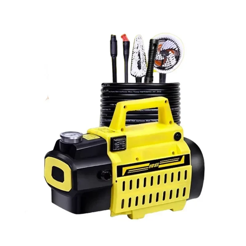 Car Washing Machine Household 220v Cleaning Machine High-pressure High-power  Automatic Car Washing Machine Brush Car Pump