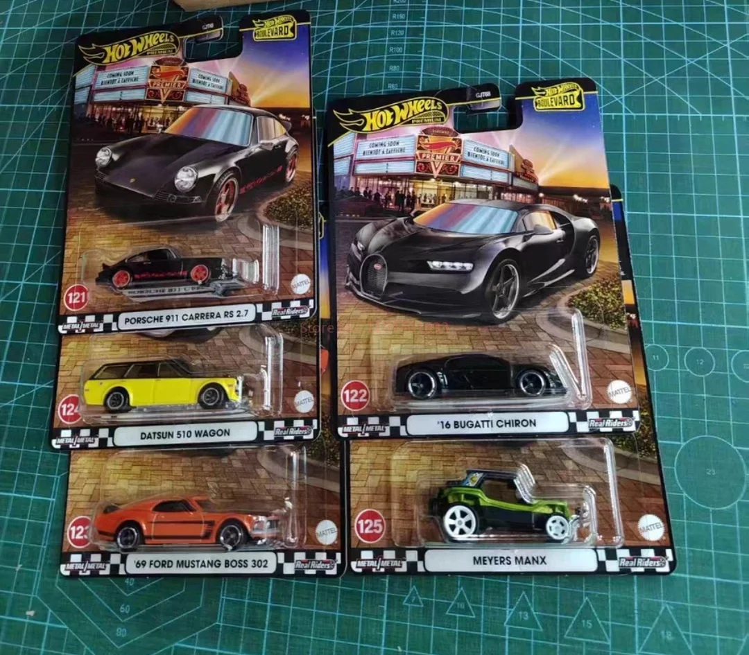 2025 Original Hot Wheels Car Boulevard 25 Mix 2 - 2025 Case Gjt68 B 1/64  Diecast Vehicle Model Car Boy Toys Birthday Gifts