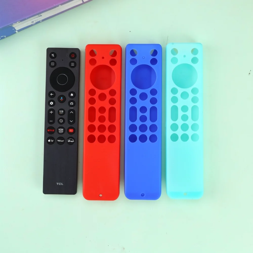 Soft Silicone Protective Case For TCL RC923A RC813A Remote Skin Anti Slip Cover Shockproof Durable Sleeve Replacement Housing