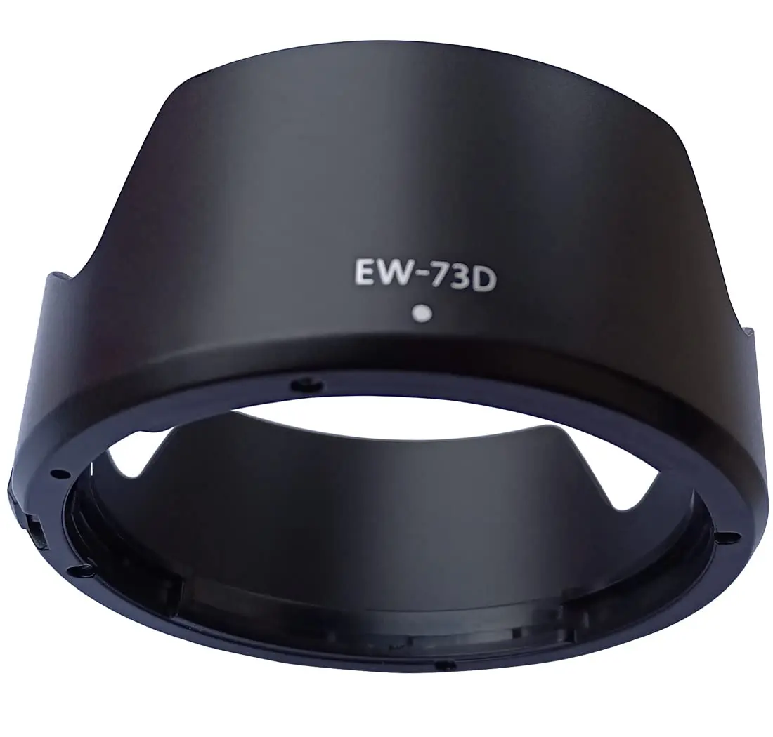 Lens Hood replace EW-73D EW73D for Canon EF-S 18-135mm f/3.5-5.6 IS USM / 18-135 mm F3.5-5.6 IS USM / RF 24-105mm F4-7.1 IS STM