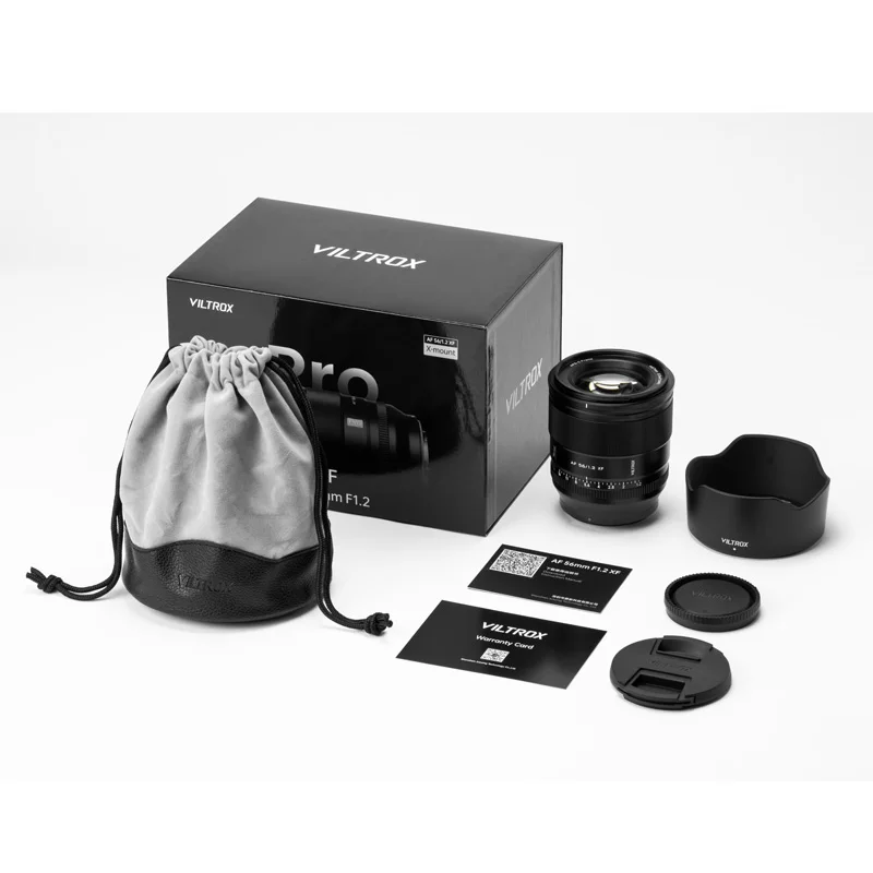 Объектив Viltrox 56mm F1.2 Pro для камер APS-C с автофокусом, большой апертурой, фиксированный, для камер Fujifilm X, Sony E, Nikon Z