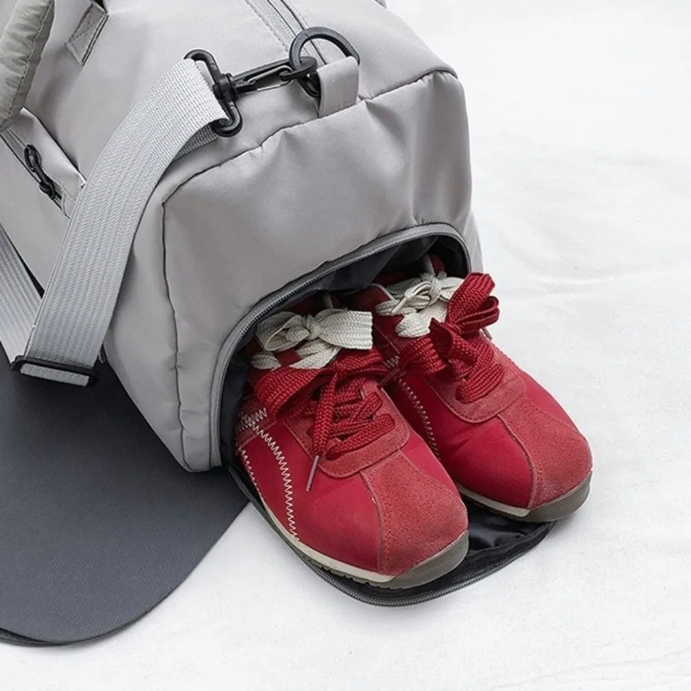 

Convenient Travel Duffle Bag Dry Wet Separation Korean Version Hand Luggage Bag Large Capacity Handheld Fitness Bag Short Trips