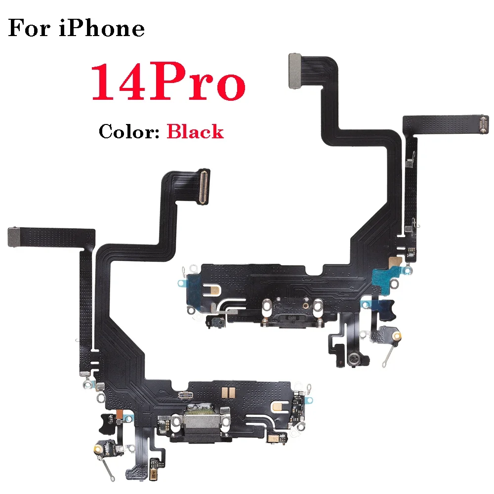 

Ori USB Charging Port Flex for IPhone 13 14 Pro Max Mini Dock Charger Connector with Headphone Audio Jack Flex Cable