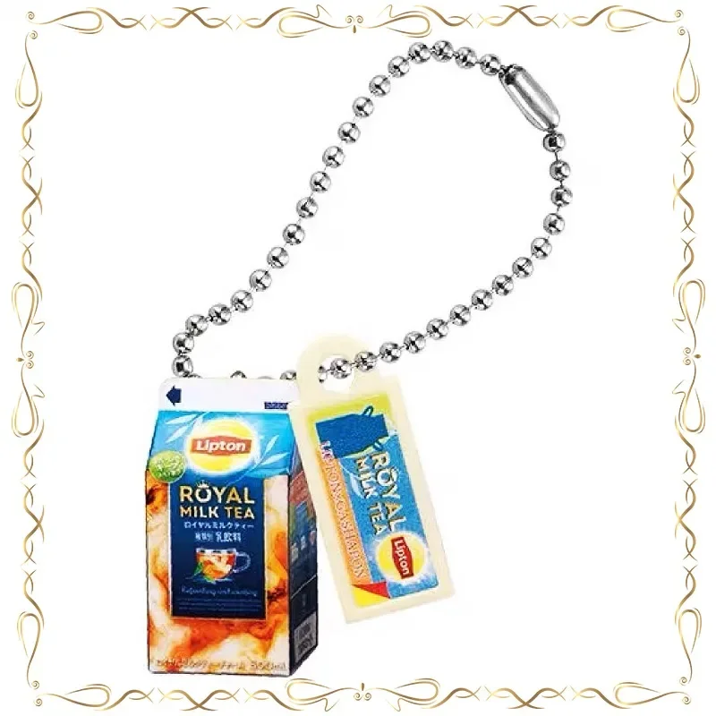 

No Box Mini Simulation Miniaturization Drink Keychain Doll Pendant Collectible Toys Kids Gifts Action Figure Model Toys