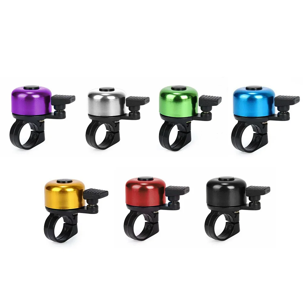 Cute Mini Bicycle Bell Aluminum Alloy MTB Bike Safety Warning Alarm Cycling Handlebar Bell Ring Bicycle Horn Cycling Accessories