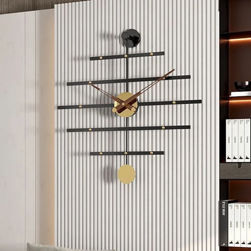 Minimalist Wall Clocks Modern Home Furniture Decorative Living Room Clock Room Ornaments Art Wall Watch Room Furniture