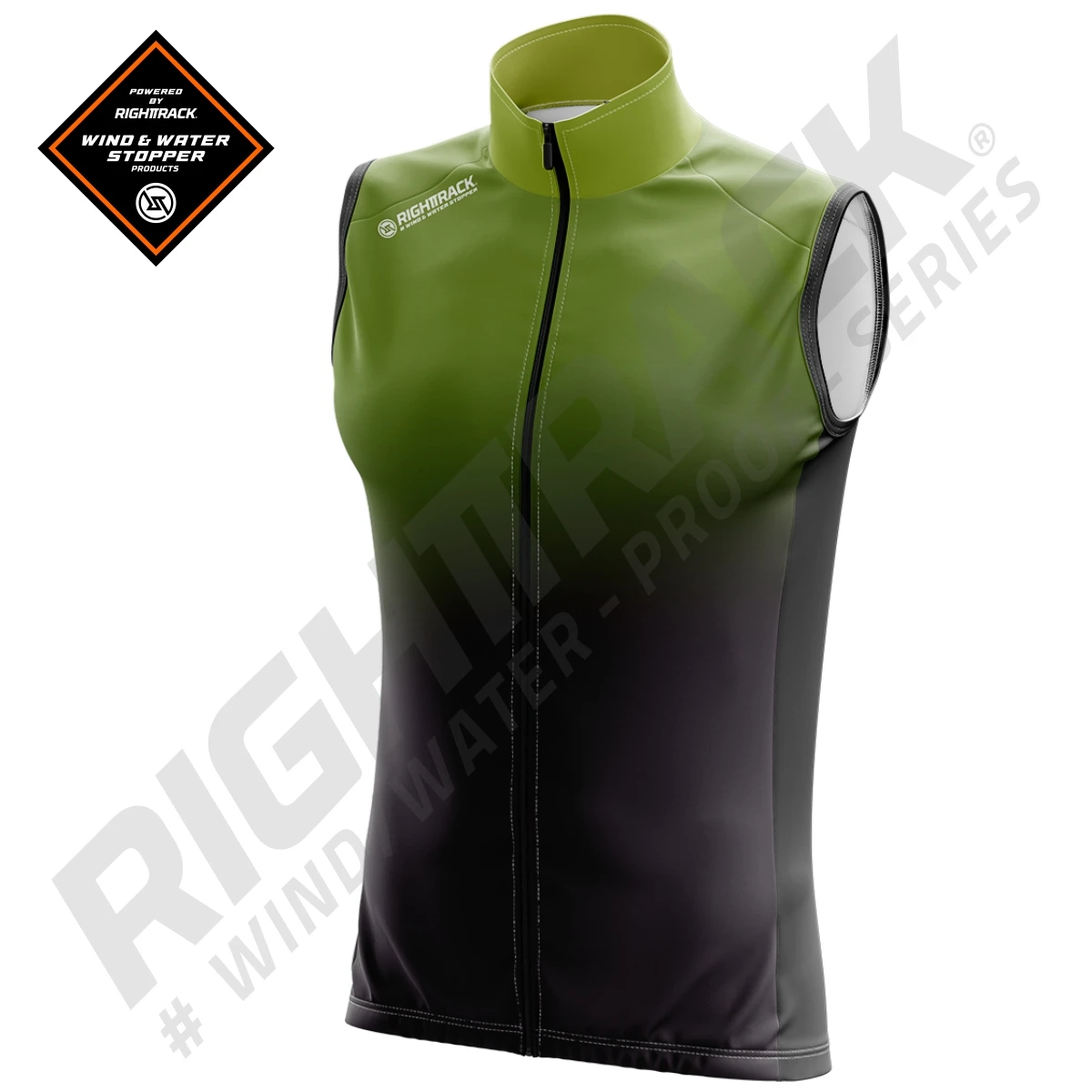 New Sleeveless Vest Cycling Gilet Cycle Windproof And Waterproof Breathable Pockets RIGHTTRACK Road Bike Apparel