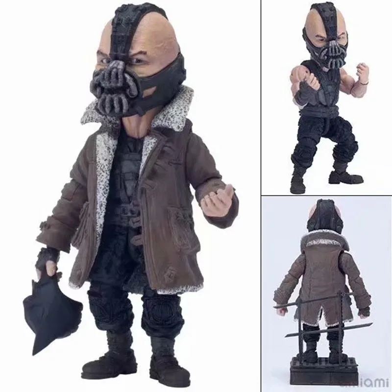 The Dark Knight Joker Bane Catwomen Bruce Wayne Action Figure Moive Movable Eyes Joint Collectible Model Toys Doll Gift