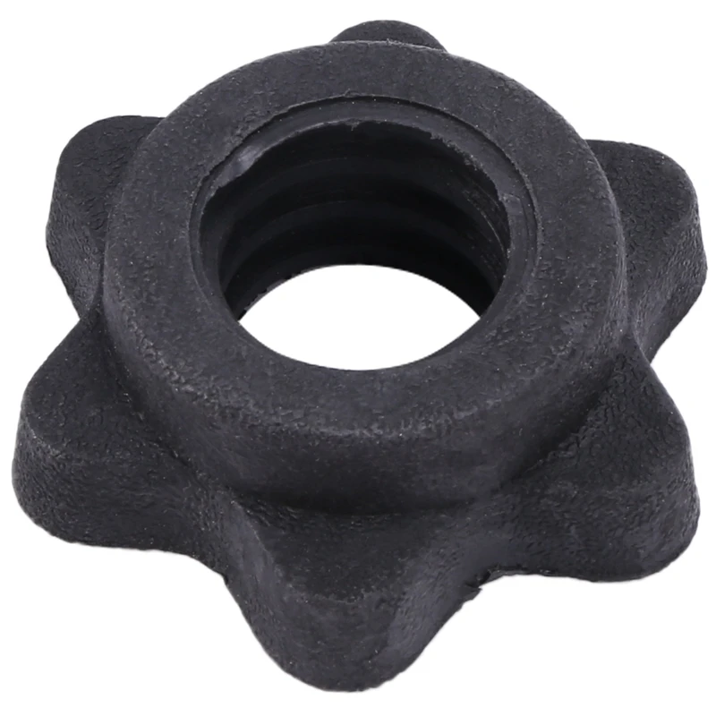 4 Pairs Dumbbell Hex Nut,Dumbbell Rod Nut,Spinlock Collars For Barbells Bars Training Sports