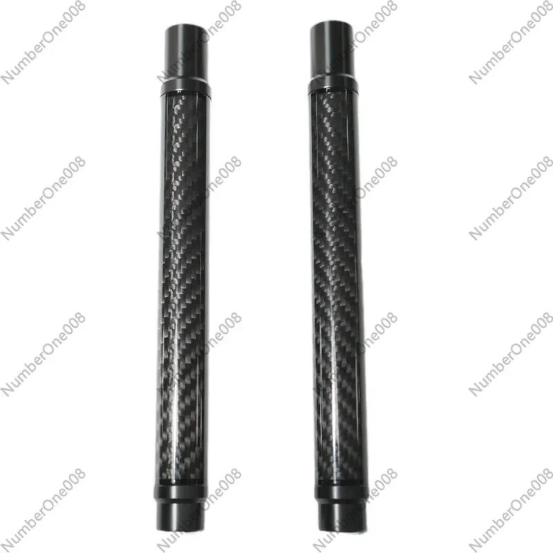 3K Twill Carbon Fiber Pool Cue Extension Grip, Zhonglun Quick-Connect Joint Adapter for Billiard Cue Butt