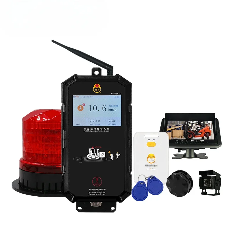 

Distance Measurement Collision Avoidance Pedestrian Detection System Reversing Camera Forklift Proximity Warning Alarm System