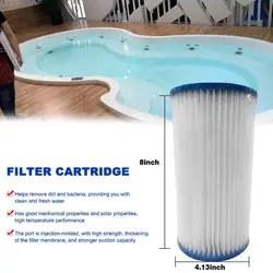 Swimming Pool Filter Spa Hot Tub Cleaning Filter Pump Cartridge Type A C Daily Care Cartridge Pool Replacement Filter Cleaner