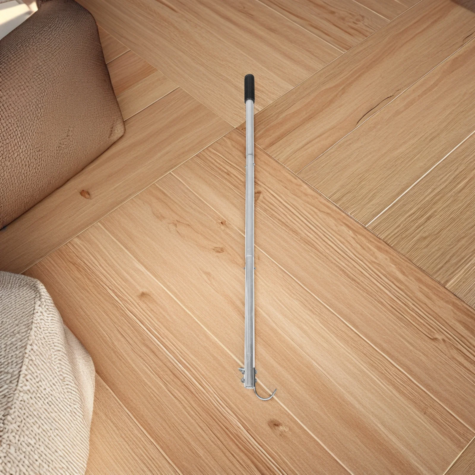 Attic Ladder Pull Down Hook Modular Storage Extension Rod For Ceiling Ladder Accessory Sturdy Stainless Steel Pole With