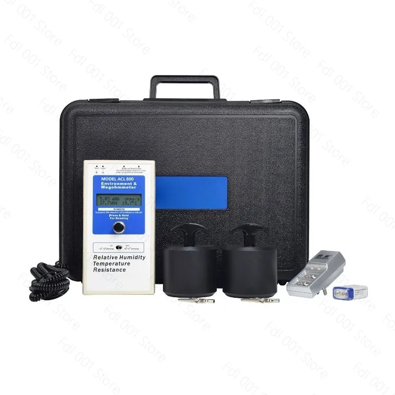 ACL800 heavy hammer surface resistance tester, anti-static floor tester, anti-static instrument high-precision digital display