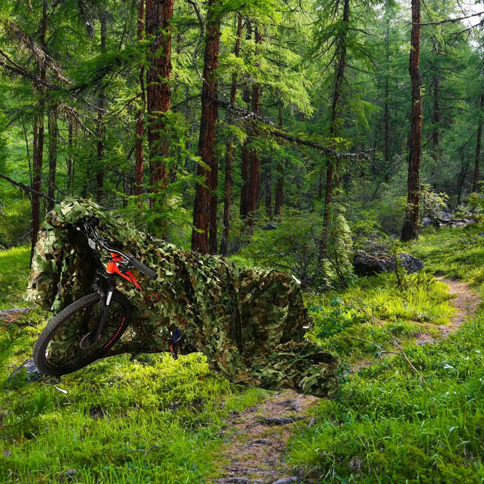 

3 x 5m Hunting Shooting Hide Army Military Jungle Camouflage Netting For Paitball CS Game