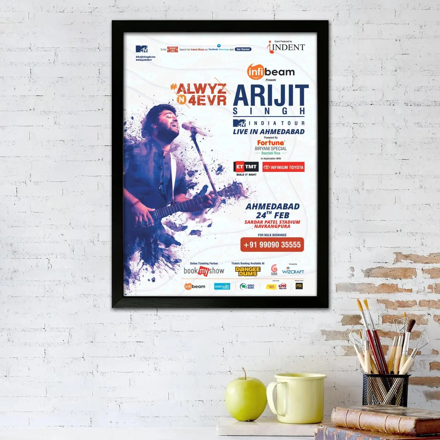 arijit singh Canvas Art Poster, Wall Art, Picture Print, Modern Family, Bedroom Decor, Posters,Decorative painting