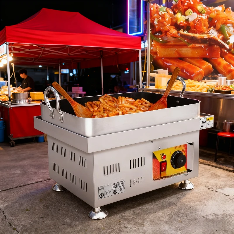 

Practical, manufacturer's commercial cooking equipment with rotating handle