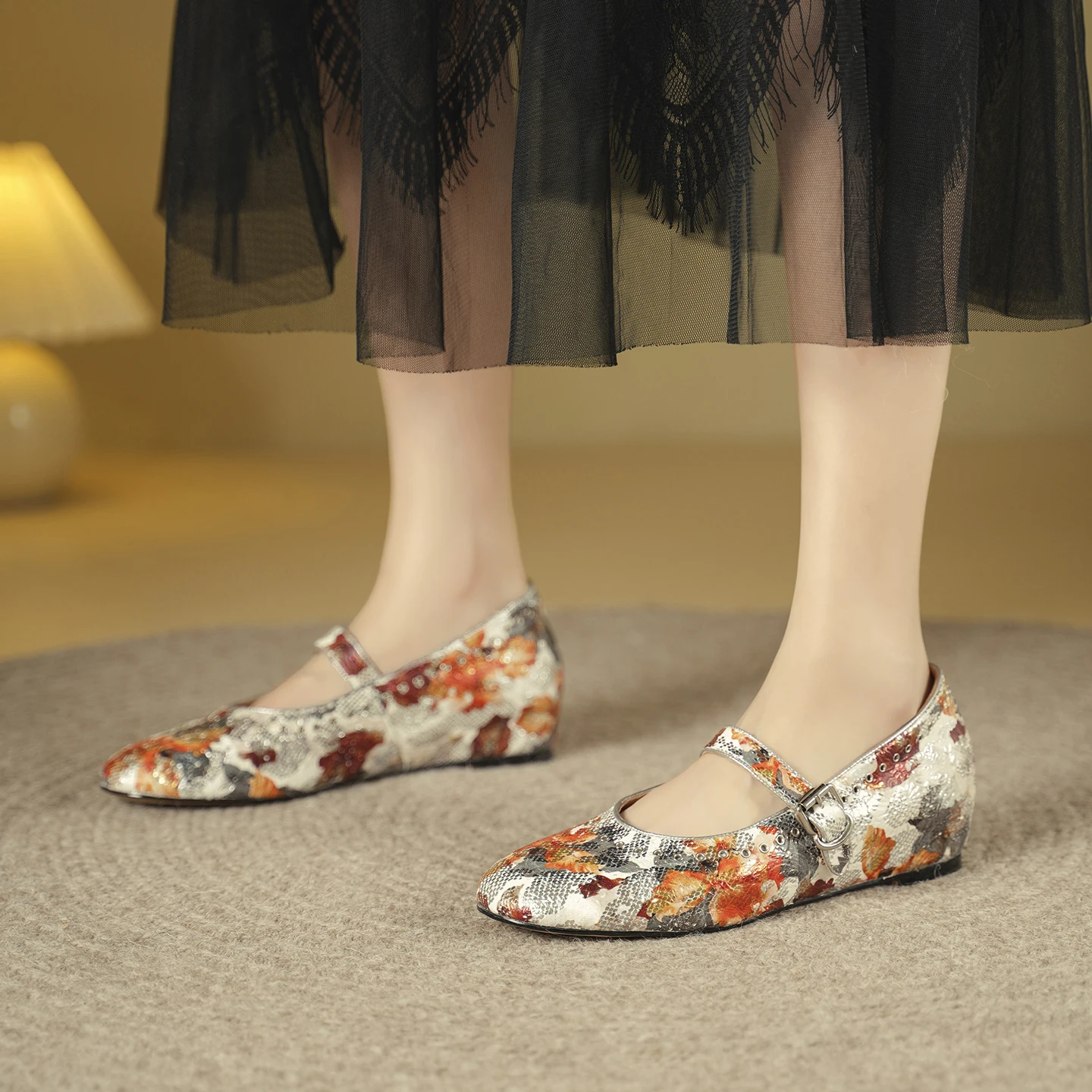 Zapatos Mary Jane de piel de o - Women Shoes Sandals reseña y precio