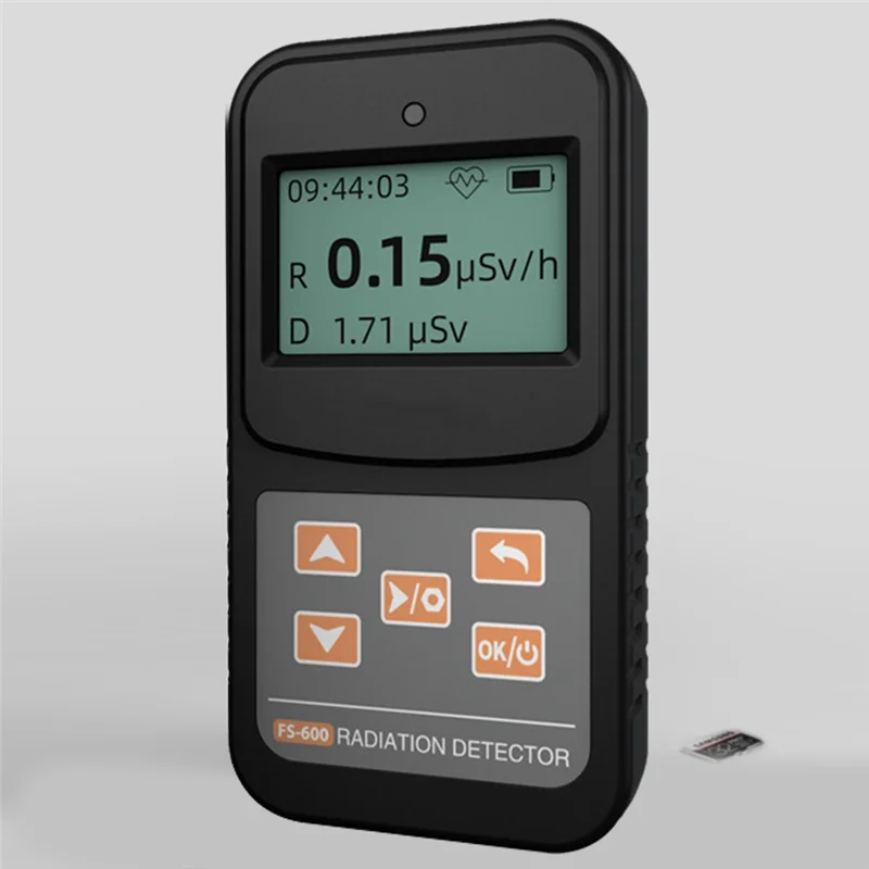 A47Z Geiger Counter Nuclear Radiation Detector Β Y X-Ray Detection Geiger Radioactive Detector LCD Display Household