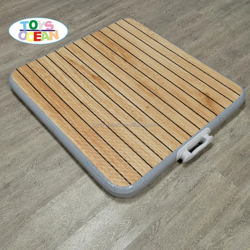 Custom EVA Water Platform Leisure Dock Inflatable Swimming Pool bar
