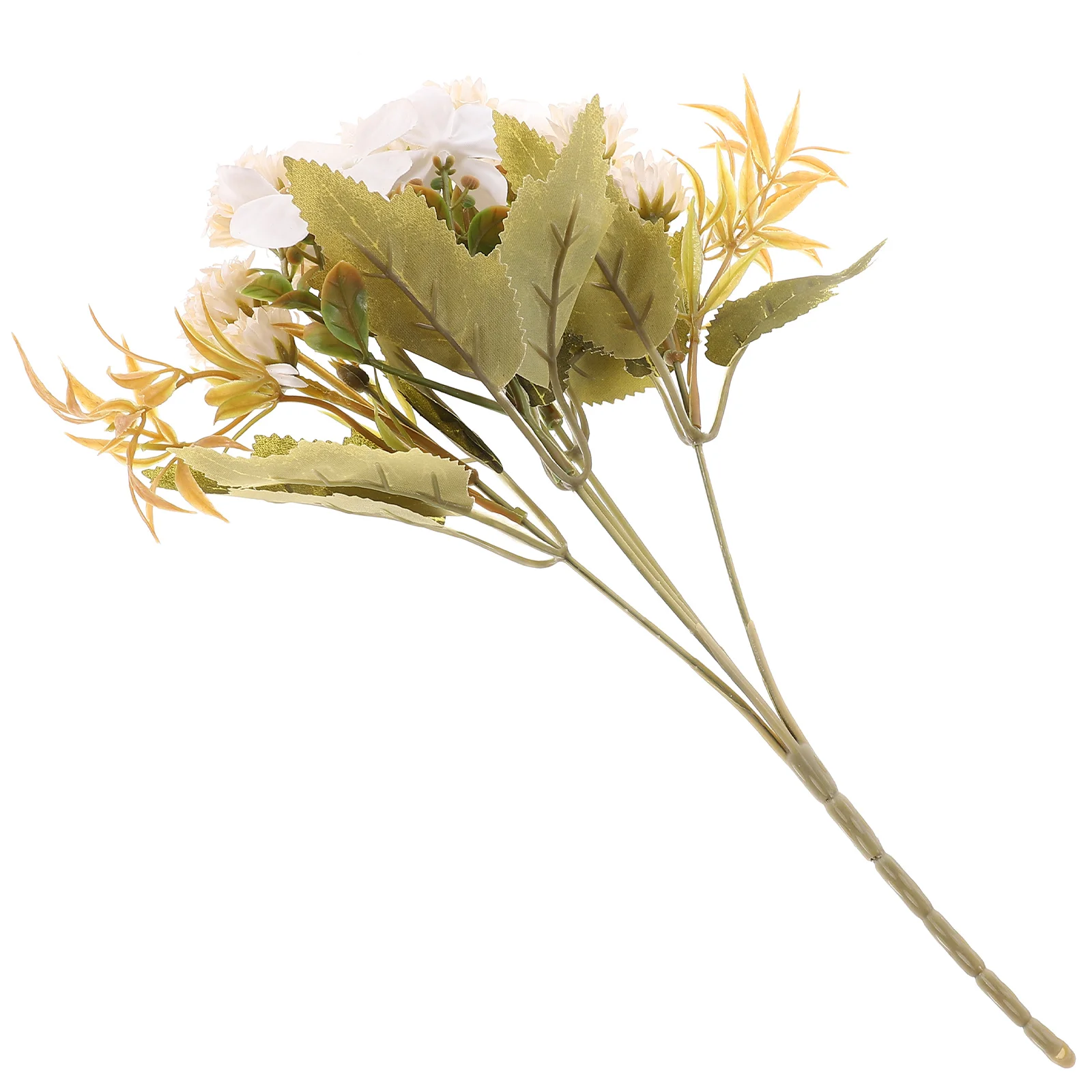 

10 White Lavender Bouquet Realistic Artificial Flowers Home Decor Material Wedding Table Faux Plants Outdoor