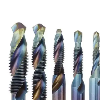 Composite Drill Bit for taps Drill Bit Hex Shank Drill Titanium Plated Screw Thread Drill Bits for Durability Composite
