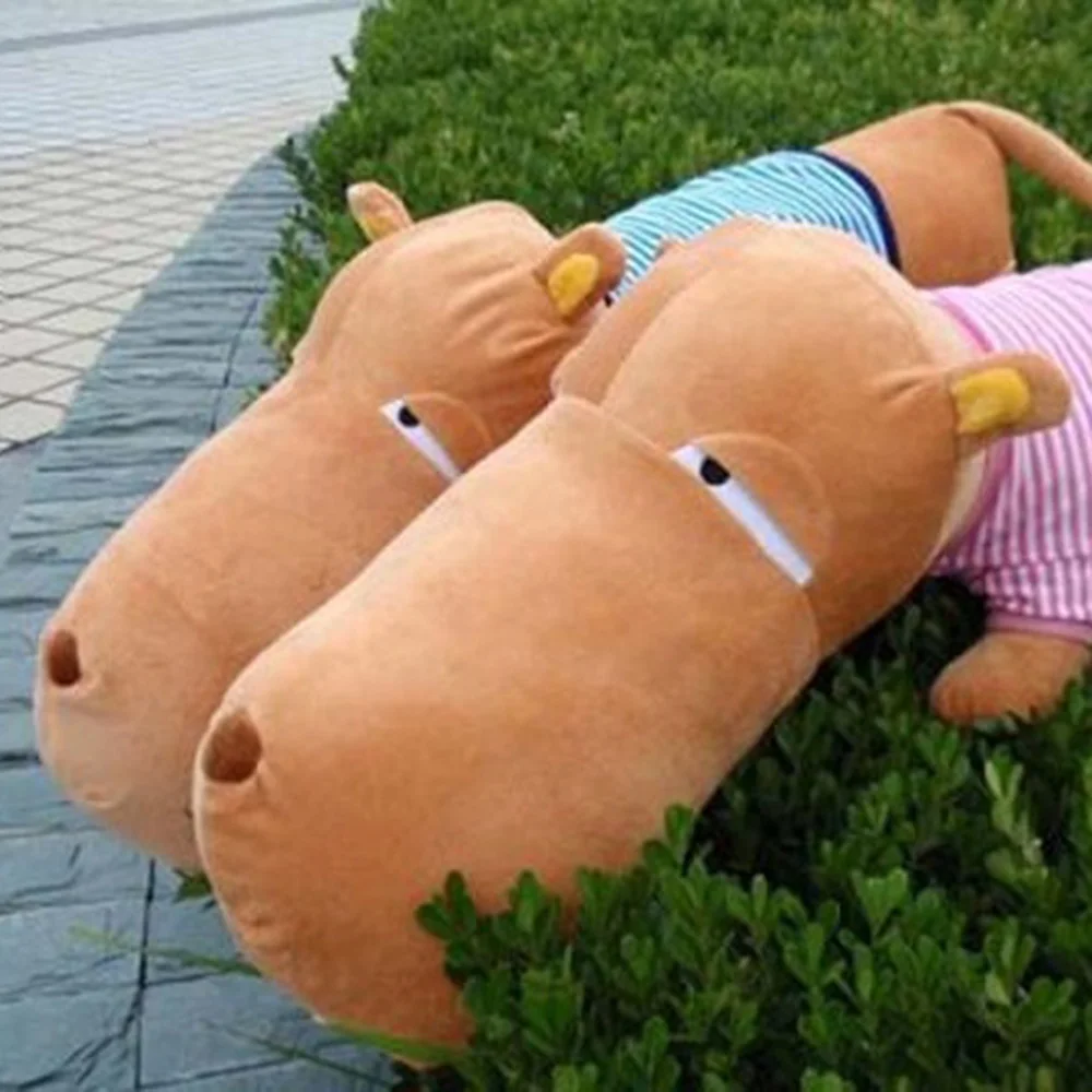 50cm Dog Pillow Gift for Lover Girl Cute Stripper Clothes Love Big Head Stuffed lover Toys Soft Doll Product for Women Cushion