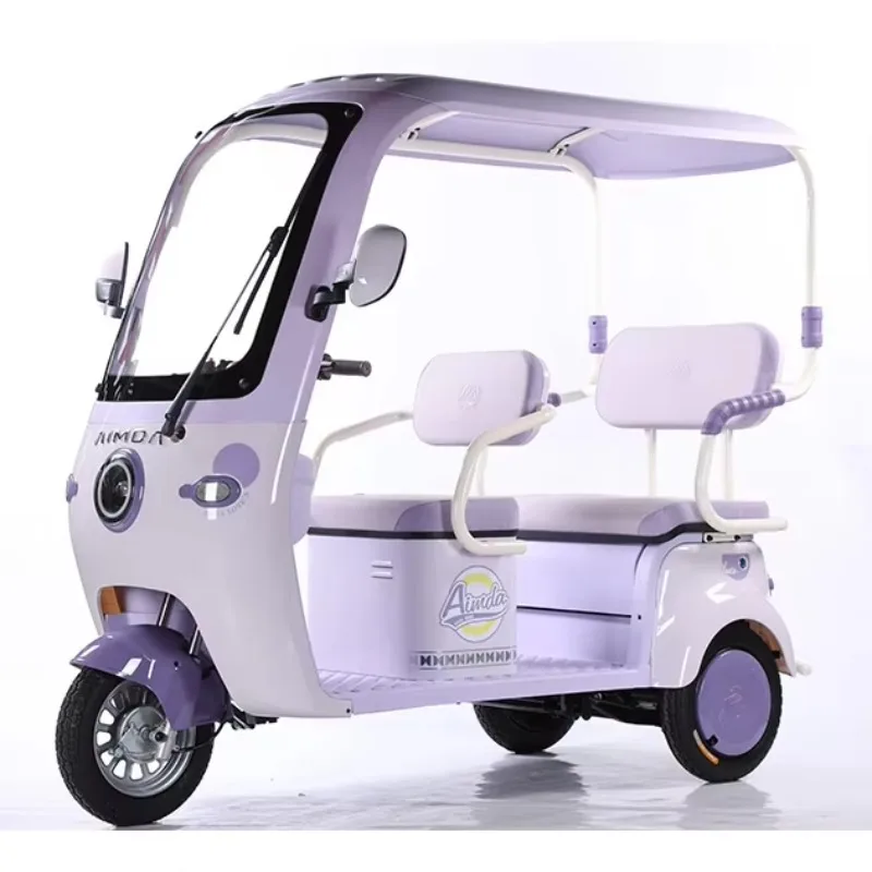 

Popular Products Shed Fresh Color Electric Tricycle Adult Double Seat