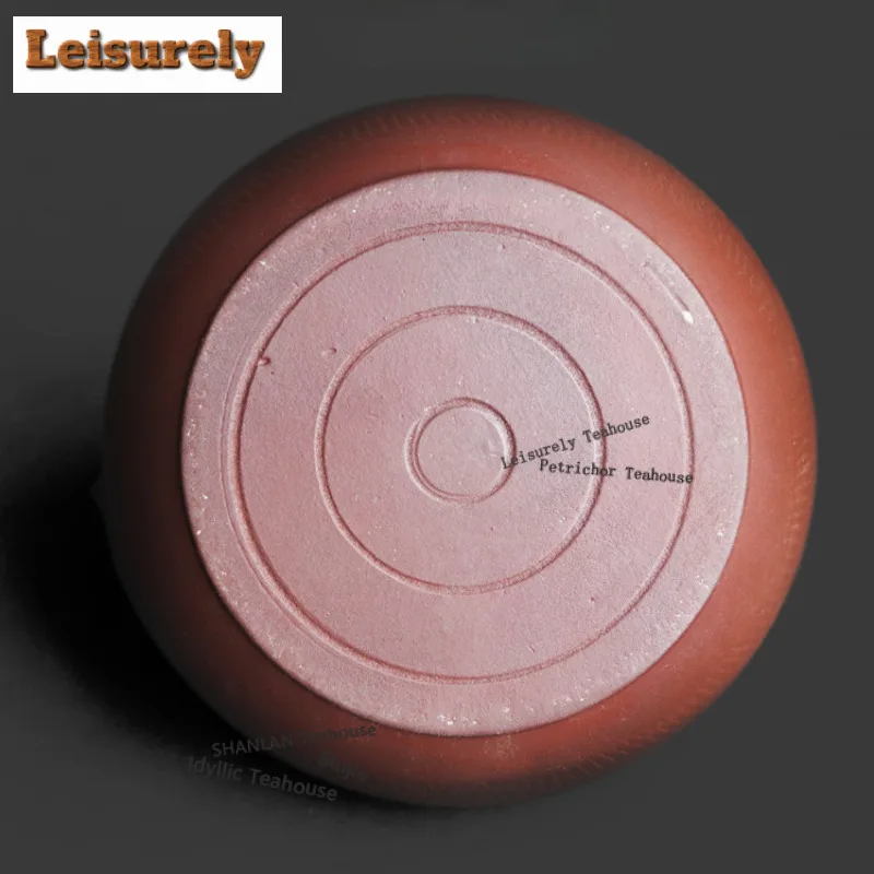 1200ml Purple Clay Old Rock Mud Lifting Handle Boiling Water Kettle Large Capacity Tea Maker Pot Healthy Tea Kettle Tea Services