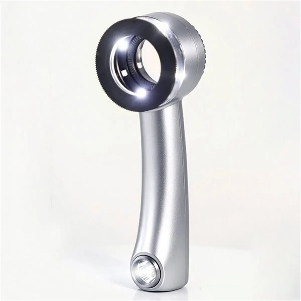 Magnifying Jewelers Loupe with Scale,10X Rechargeable Jewelry Loupe with LED Light Optical Lens Magnifying Glass