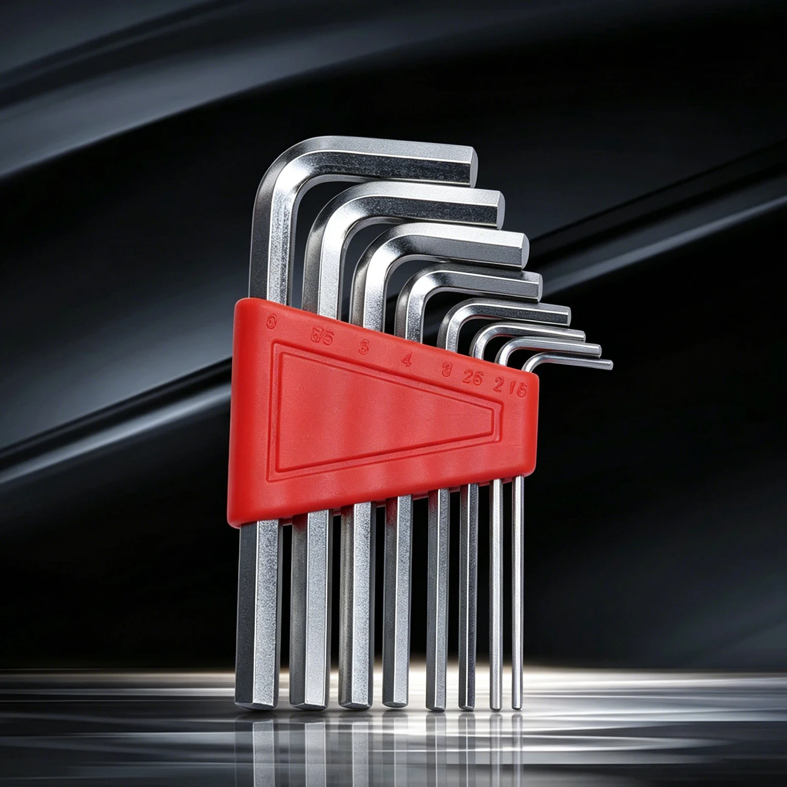 【2026 New】Folding Hex Key Set S2 Steel Wrench 1.5-6mm 90° Right Angle Long/Short Arm for Furniture Bicycle Car Repair