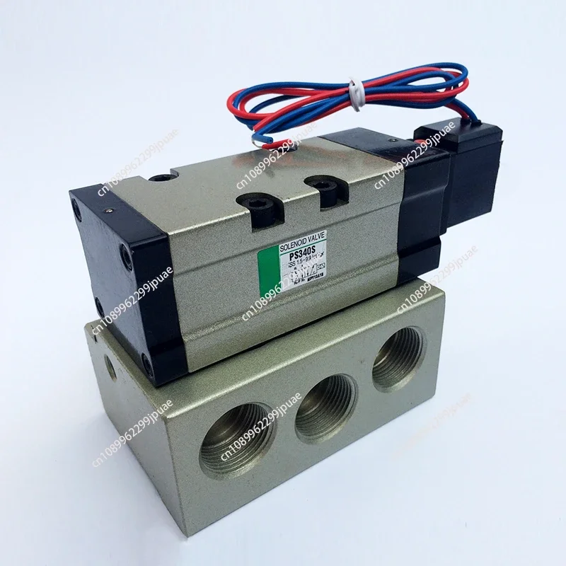 Solenoid valve PS340S two-position five-way pilot-operated pneumatic control directional valve