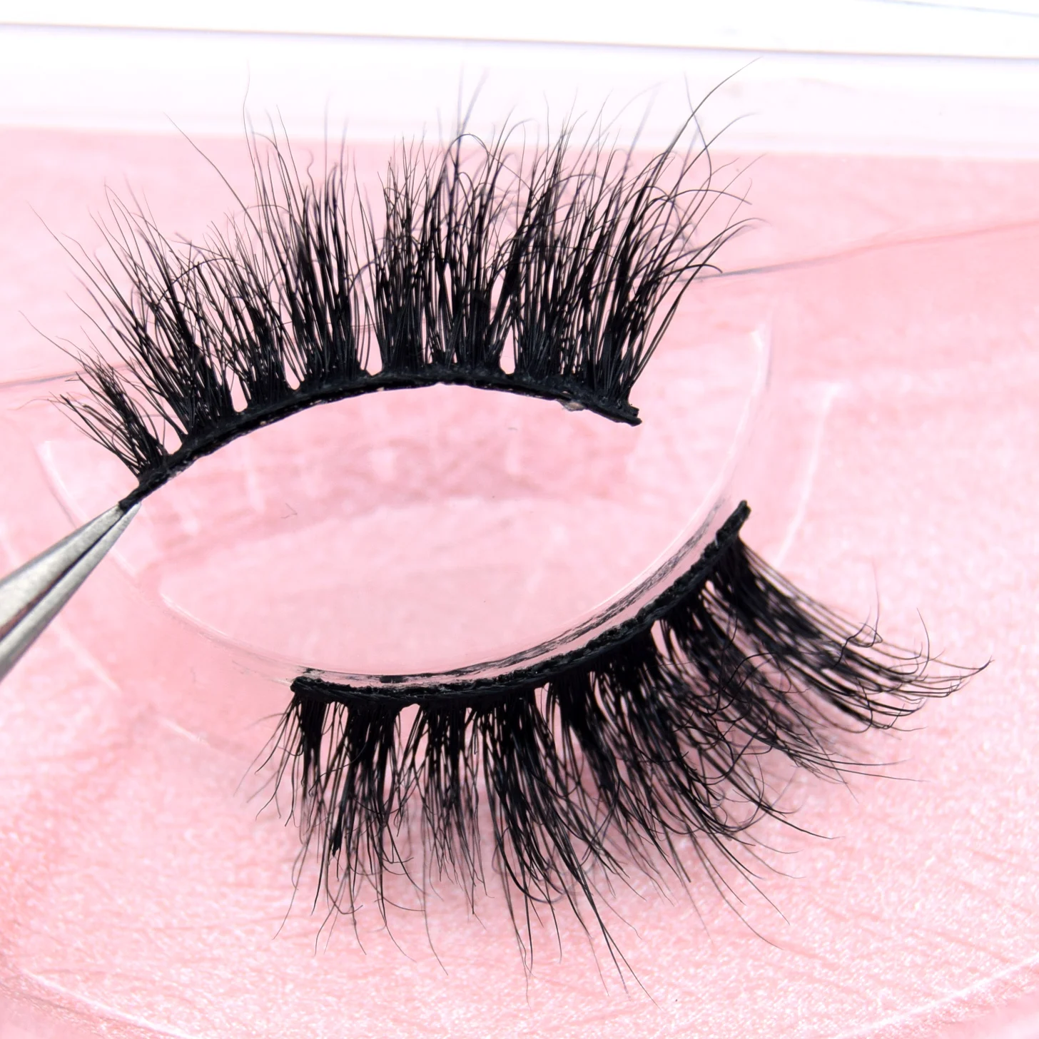 Visofree Half Lashes Natural Short Half Mink Lashes Wispy False Eyelashes Makeup Mink Eyelashes Small Lashes Faux Cils Cilios