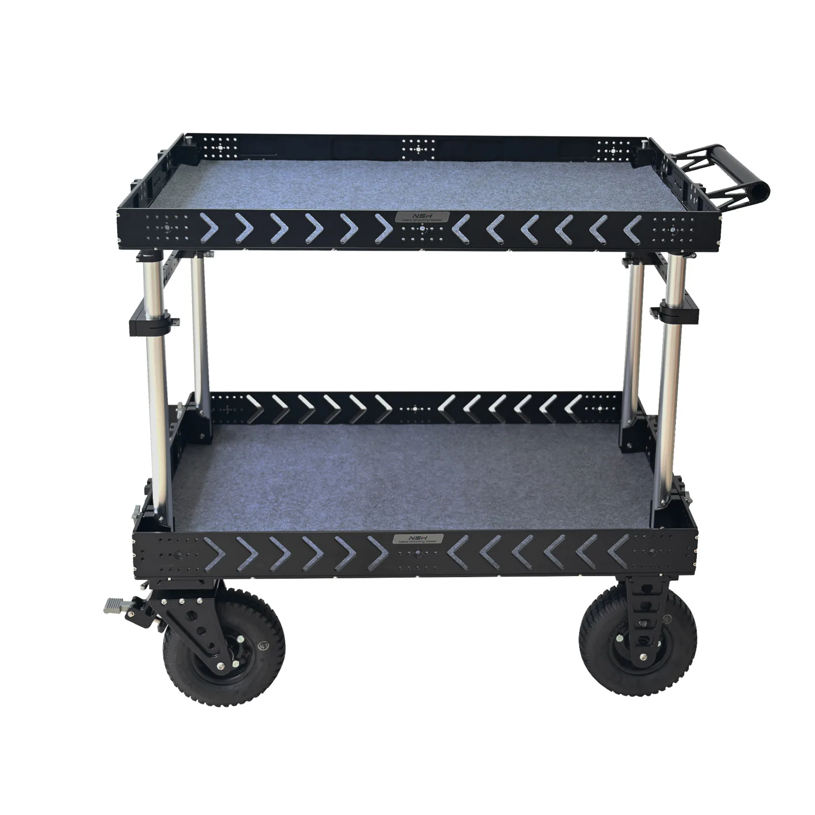 

Video Production Cart for Photographer, Film Production Cart Videomaker & Filmmaker. Aluminum Made