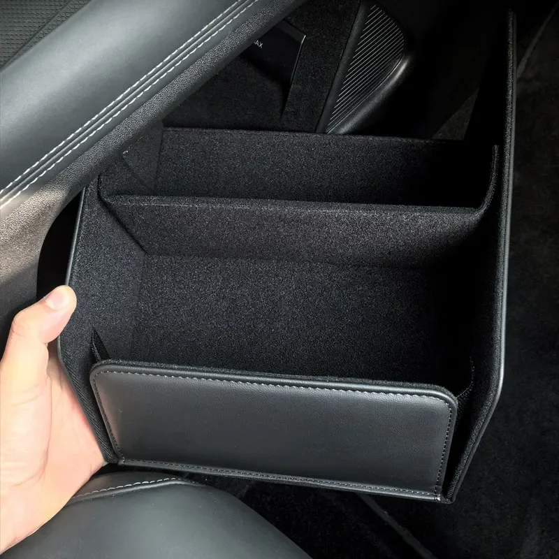 Leather Lower Center Console Tray - Armrest Base Storage Organizer Custom Fit For XPENG G6 2026 Interio Modification Accessories