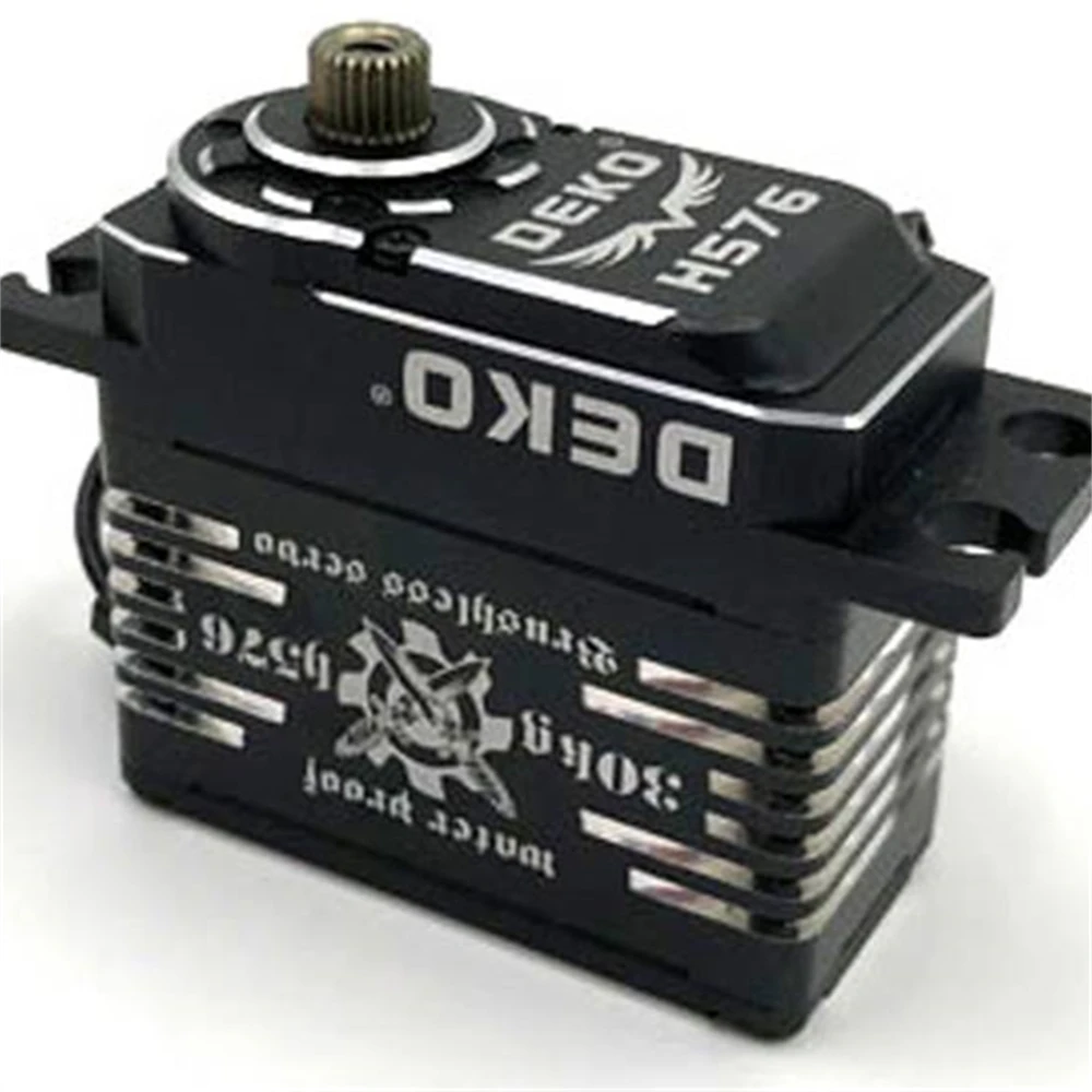 All metal Waterproof Metal Tooth High Pressure Brushless Servo Motor 30KG For monster truck TRX4 Capo JKMAX IP67