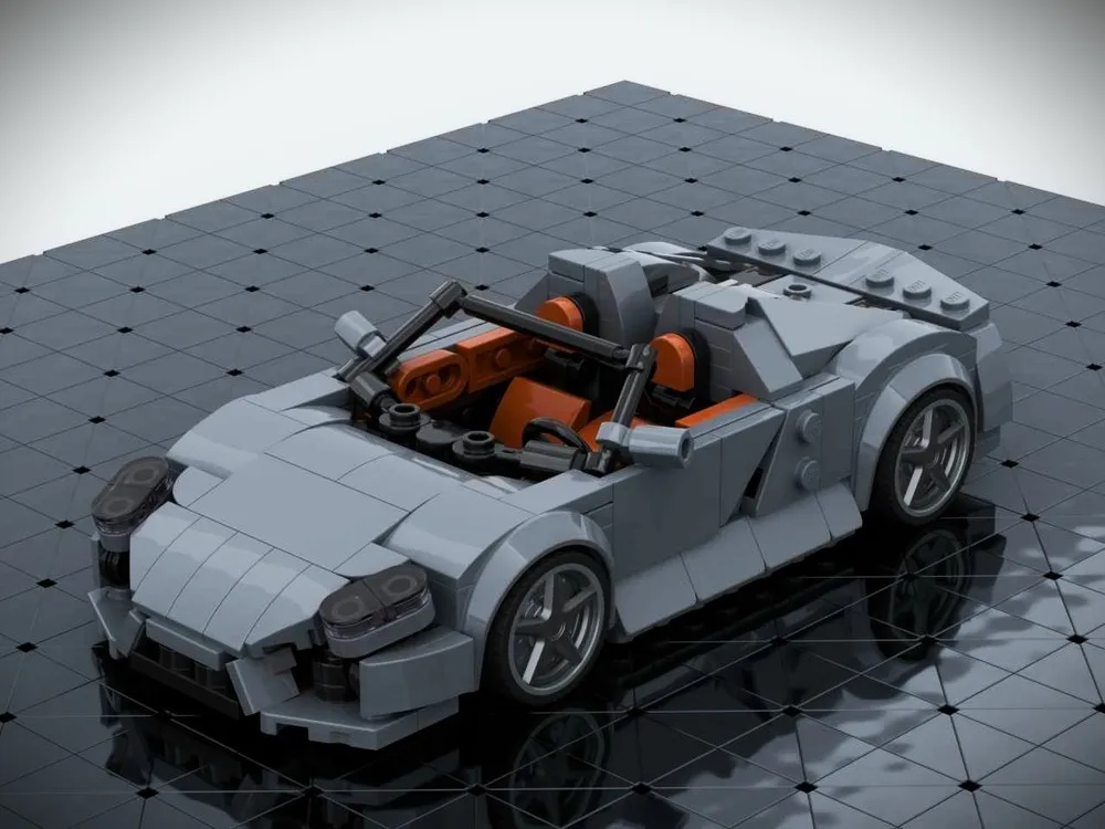 

Building Block Car Model 343 Parts City Speed Champion 918 Classic Racing Car Toy For Boys Christmas Gift