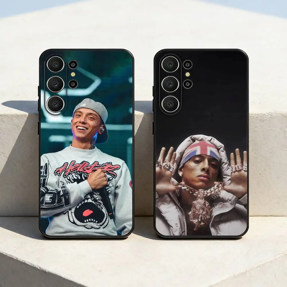 Rapper C-Central C-Cee Phone Case For Samsung S26,S25,S24,S21,S22,S23,S30,Ultra,S20,FE,Lite,10,9,Black Cover