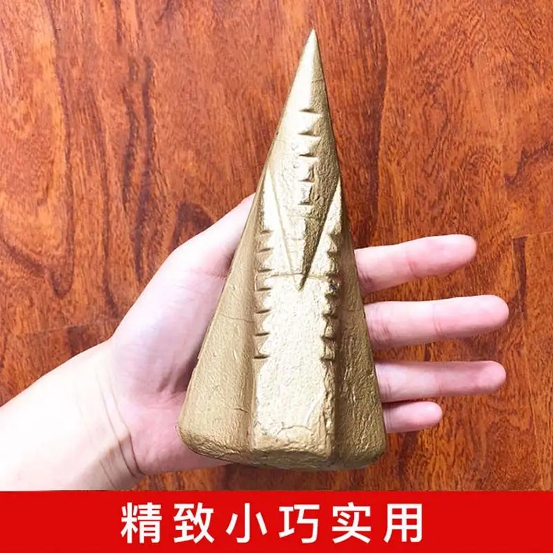 Ręczny nóż do drewna, topór do drewna, topór do drewna do użytku domowego, topór górski kuty, narzędzie do rozdrabniania drewna, żelazna końcówka.