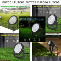 Miboxer FUTC01 FUTC02 FUTC03 FUTC04 FUTC05 Waterproof 6W 9W 15W 25W RGB CCT Lawn Garden Light Landscape Light Remote APP control