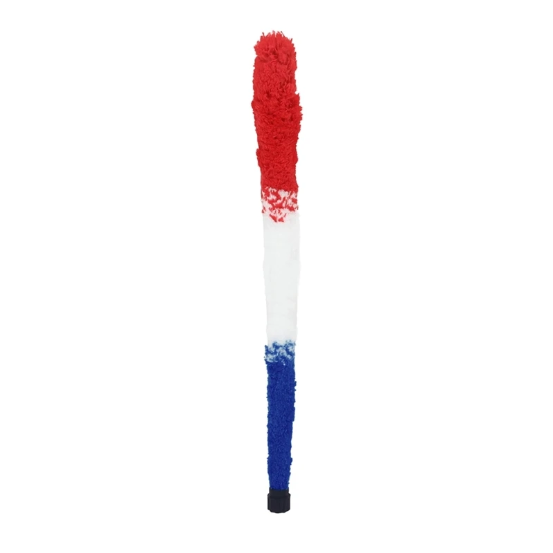 Professional Altos Sax Brush Set Features Three Distinct Color Soft Bristles for Gentle Cleaning Comfortable Grip 55KD