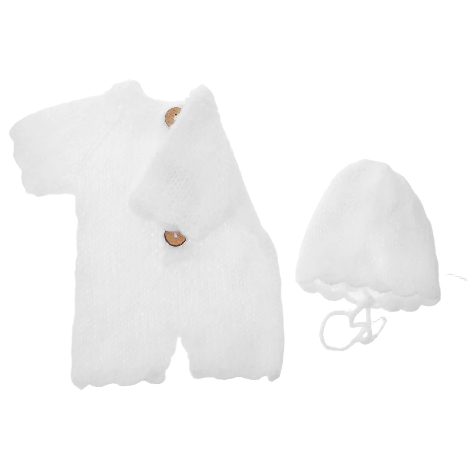 1Set Newborn Photography Outfit Handmade Knit Hat Crochet Baby Girl Clothes Soft Mohair Cotton Newborn Photo Wrap Props Infant