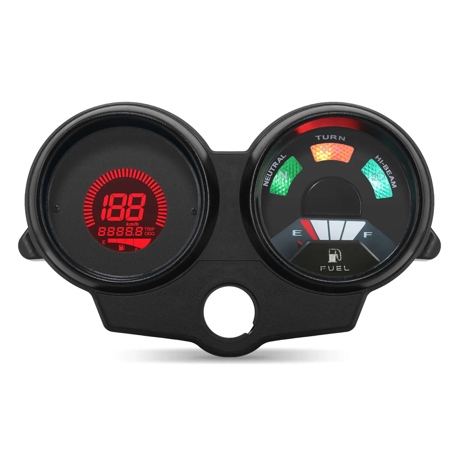 Motorcycles Speedometer Gauge Odometer with Turn Signal Fuel Level Gauge Dashboard for Kawasaki ZRX ZRX1100 ZRX400 250 400 750