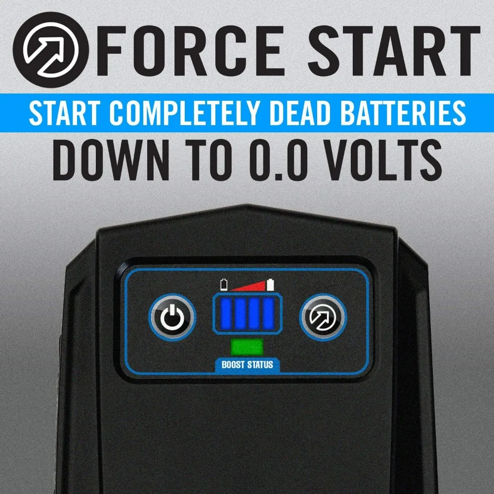 Avviatore di emergenza JNC325 2000A 12V per motori diesel fino a 8,0 litri e 6,0 litri respettivamente