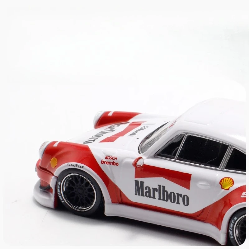 MC 1/64 RWB 930 Model Kolekcjonerski Metalowy Model Samochodu Wykonany Odlewniowo Prezent na Boże Narodzenie dla Chłopca