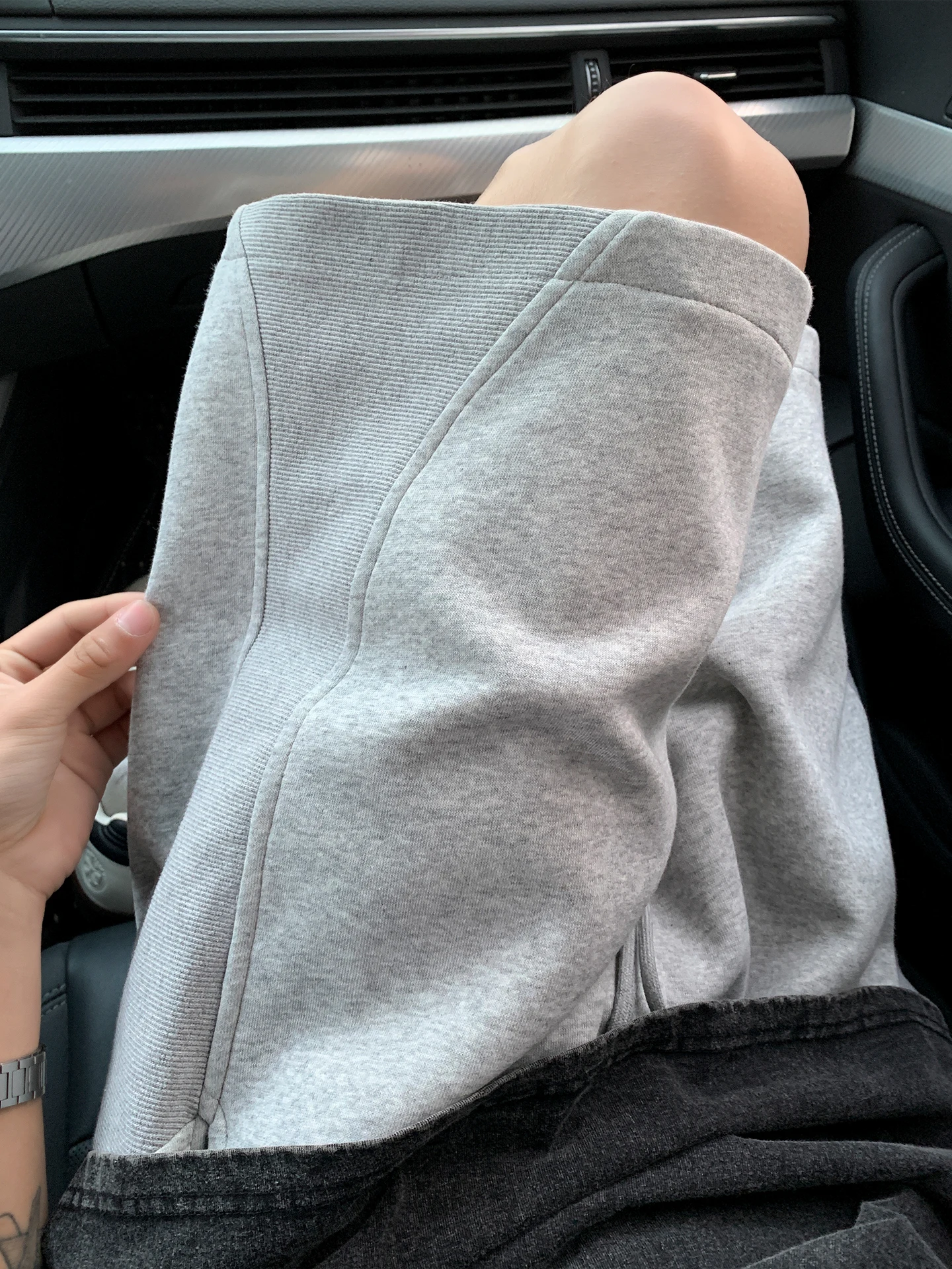 

Space Cotton Patchwork Men's Baskeall orts Casual Loose Fit Summer ey Mid-Length Spor American Brand Four-Five Split