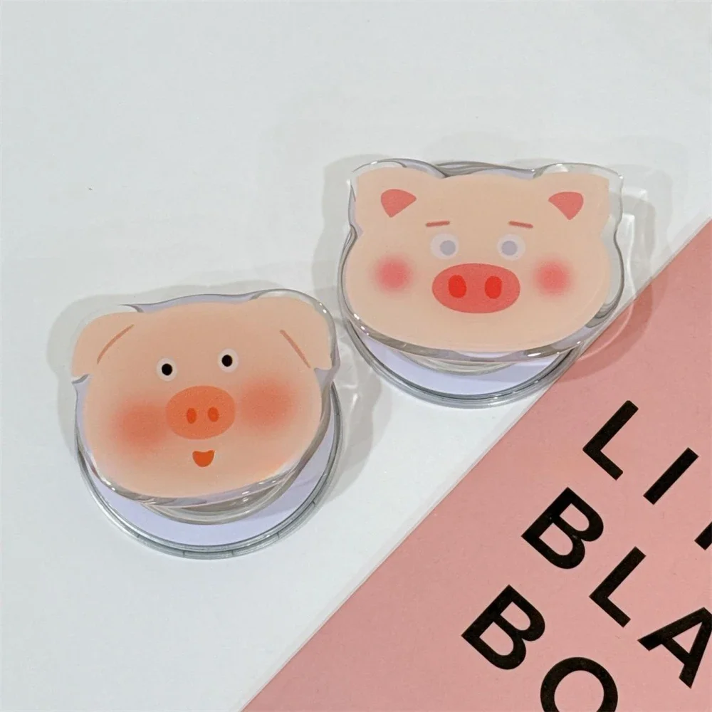 Anneau de support de téléphone magnétique Magsafe, overde dessin animé mignon coréen, poignée Griptok, iPhone