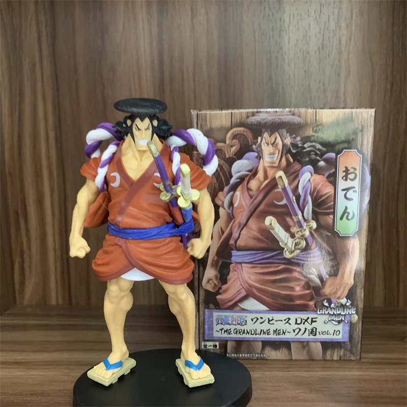 Anime One Piece Kozuki Oden Friend Luffy OP PVC Figures Battle Kaidou Zoro Sanji Oden Ace Model Toys Collect Gift